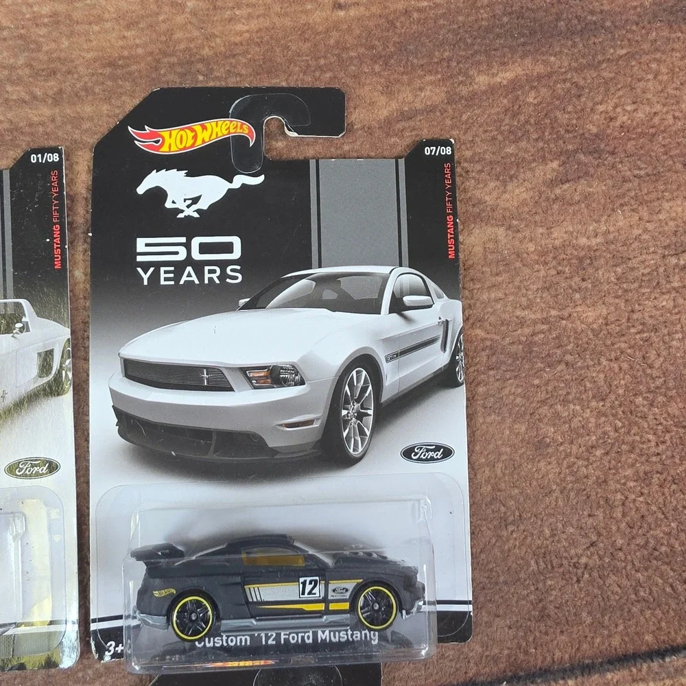Hot Wheels Ford Mustang 50th Anniversary Set Kids 1:64 Multi Good Diecast 6pc